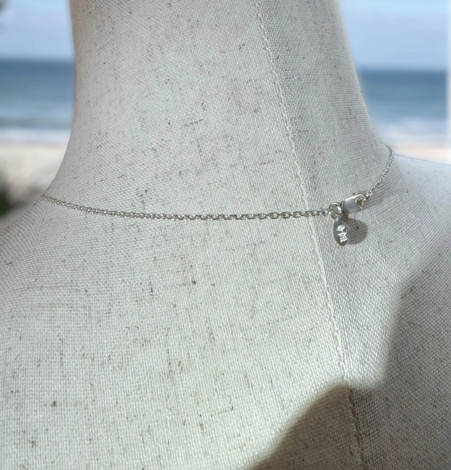 Cape Gazette x Bronze Anchor Studios Seagull Necklace