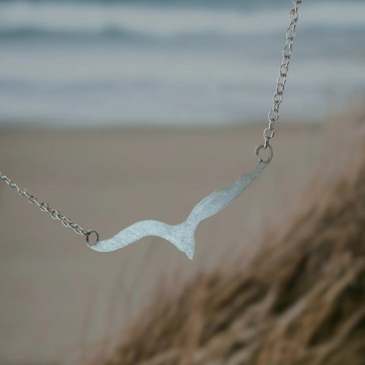 Cape Gazette x Bronze Anchor Studios Seagull Necklace