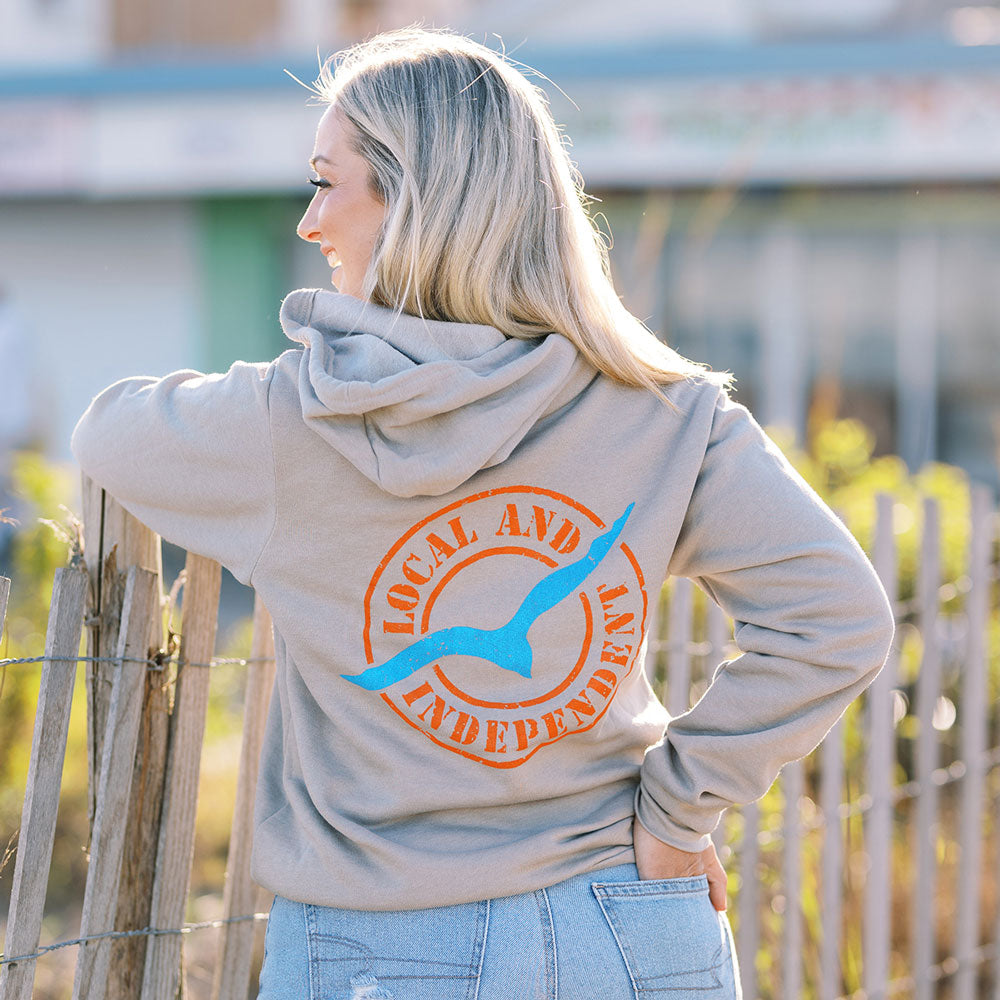 Local And Independent Full-Zip Hoodie