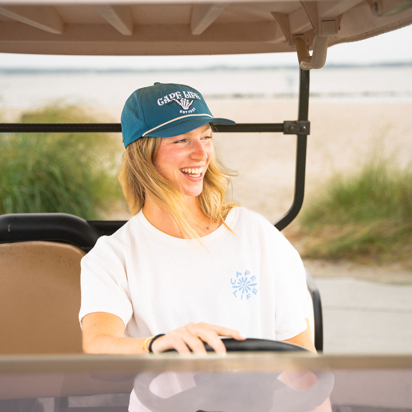 Cape Life Sea Shells Waffle Midi