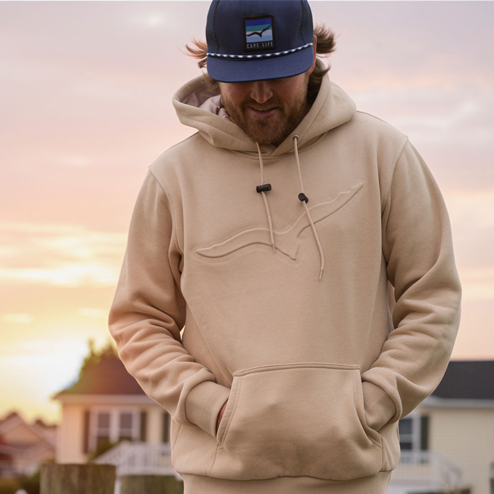 Cape Life Premium Embossed Hoodie